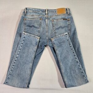 Nudie Jeans Skinny Lin 31X30 Light Wash Unisex